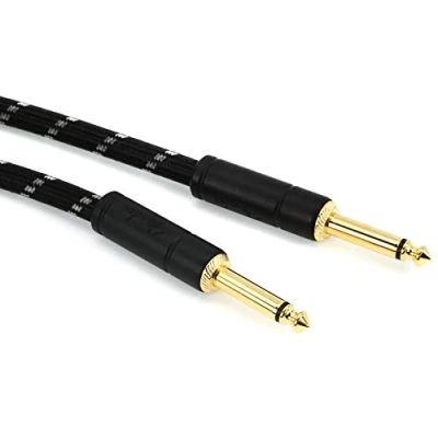 Abbildung von Fender Kabel Deluxe Series, 7,5m black tweed