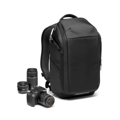 Abbildung von Manfrotto Advanced Compact III Kamerarucksack für Kamera und Laptop, Spiegellose Kameras mit Objektiven, Austauschbaren Gepolsterten Trennwänden Stativbefestigung