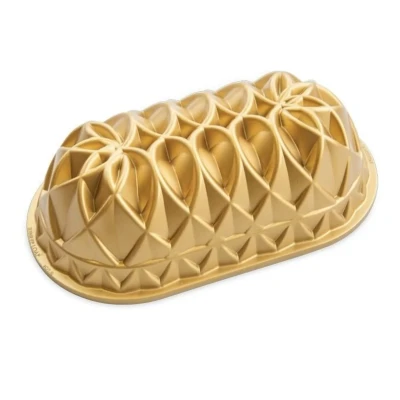 Abbildung von Nordic Ware Brotbackform Jubilee Laibpfanne Gold 26 x 15 cm / 1.4 Liter