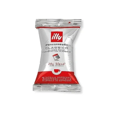 Abbildung von illy Iperespresso Kaffeekapseln klassische Röstung CLASSICO, Packung mit 100 Kapseln