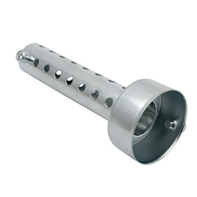 Abbildung von LanCo 1X Motorrad Universal Auspuff Schalldämpfer DB Killer 60mm Silber