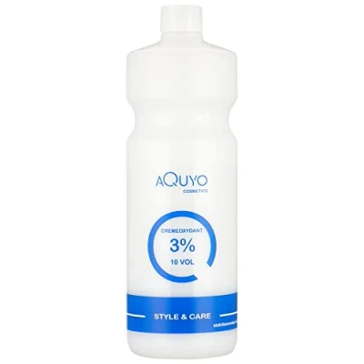 Abbildung von Creme Oxydant Entwickler 3% 1000ml (10 Volumen) für Haarfärbung, Haartönung oder Blondierung Oxidationscreme mit Wasserstoffperoxid H2O2 Oxidant ist frei von Duftstoffen