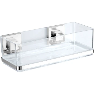 Abbildung von WENKO Duschablage &quot;Vacuum Loc Quadro&quot;, 1 Ablage