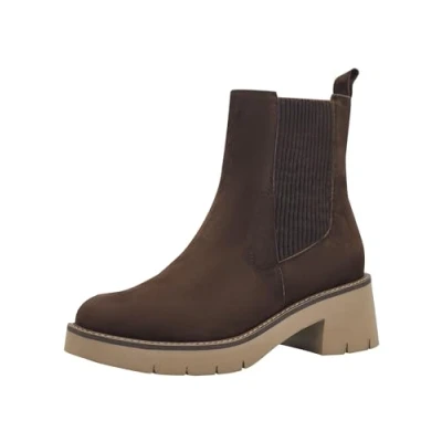 Abbildung von Tamaris MIT Touchit Plateaustiefelette, Damen, Größe: 36, Mocca Schuhe