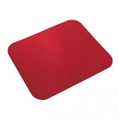 Abbildung von LogiLink ID0128 Mauspad 220 x 250 3 mm für alle Maustypen (Kugel, Optisch, Laser) mit stark haftender Unterseite optimalen Halt, EVA, Farbe: Rot