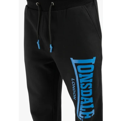 Abbildung von Lonsdale Herren Jogginghose Normale Passform HERDLEY Black/Blue S