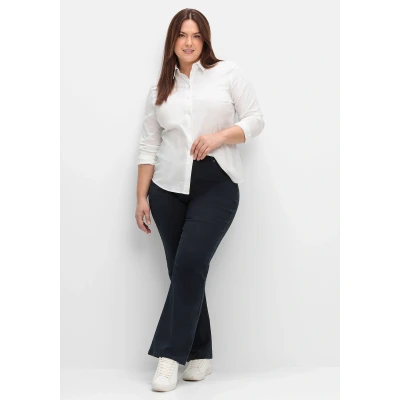 Abbildung von Sheego Jeans Bootcut, Damen, Größe: 40, Nachtblau