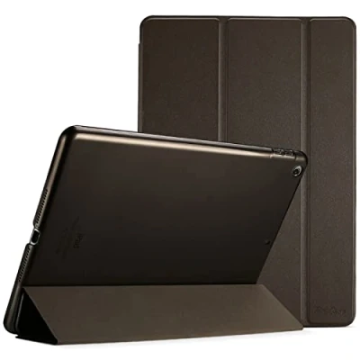 Abbildung von ProCase Hülle für iPad 9.7 Zoll 6. Generation 2018/5. 2017 Modell A1893 A1954 A1822 A1823, Schutzhülle Case Smart Cover 6 / 5 Braun