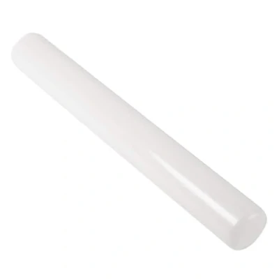 Abbildung von Vogue Nudelholz aus Polyethylen, 30 cm lang, weiß, antihaftbeschichtetes Nudelholz, ideal zum Ausrollen von Gebäck, J171