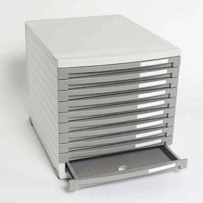 Abbildung von HAN Schubladenbox CONTUR 1510 19 Lichtgrau DIN A4, B5, C4 Anza