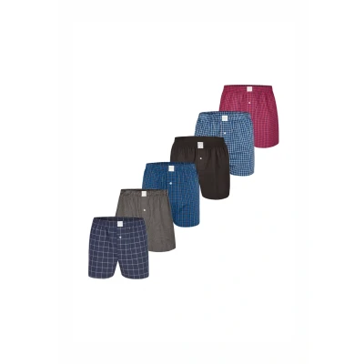 Abbildung von MG 1 6PACK Classics Boxershorts, Herren, Größe: Medium, Bunt