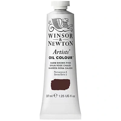 Abbildung von Winsor &amp; Newton 1214413 Artists Ölfarbe 37ml Tube, Künstler mit höchstmöglicher Pigmentierung, höchste Lichtechtheit Rosabraun Warm