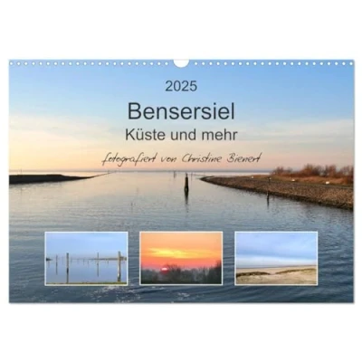 Abbildung von Bensersiel Küste und mehr (Wandkalender 2025 DIN A3 quer), CALVENDO Monatskalender