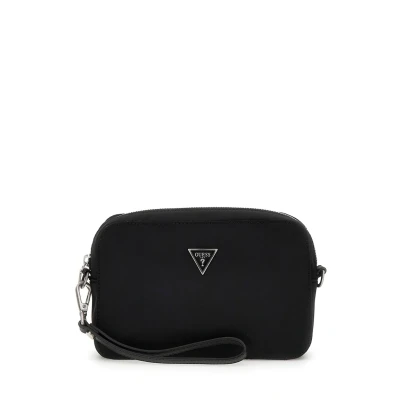 Abbildung von Guess Kosmetiktasche, Herren, Größe: One Size, Schwarz