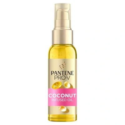 Abbildung von Pantene Haarspülung Pro V Coconut Infused Haaröl Intensive Feuchtigkeit Trockenes