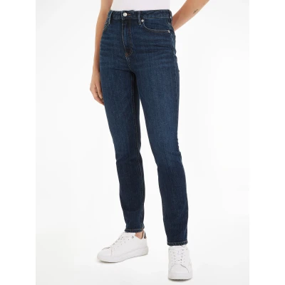 Abbildung von Tommy Hilfiger Jeans Slim Fit, Damen, Größe: 31x32, Dark blue