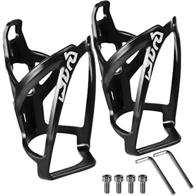 Abbildung von Teamkio Flaschenhalter Fahrrad Getränkehalter Trinkflaschenhalter Leicht Wasserflaschenhalter Flasche Halter Rack für MTB Rennrad Mountain Road Bike 2er Pack
