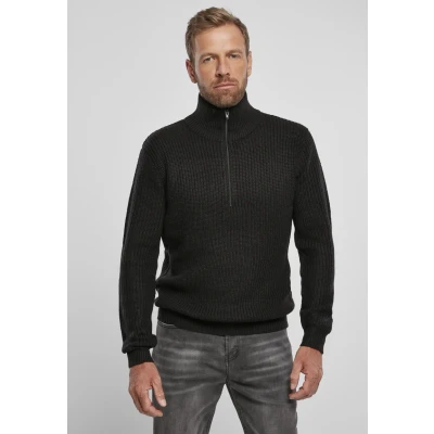 Abbildung von Brandit Troyer Strickpullover, Herren, Größe: 3XL, Mottled olive