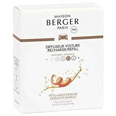 Abbildung von Maison Berger Nachfüllung für Auto Parfüm Exquisite Sparkle 2 Stücke
