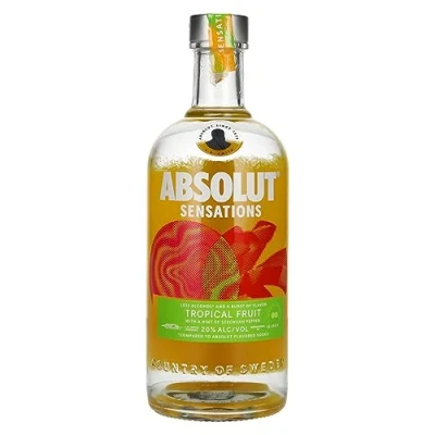 Abbildung von Absolut Sensations TROPICAL FRUIT Flavored Vodka 20% Vol. 0,7l