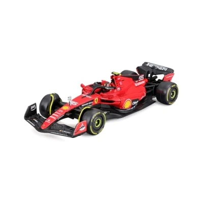 Abbildung von Bburago F1 Ferrari SF23 Carlos Sainz 55 1/43 Miniature Car