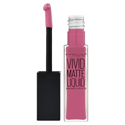 Abbildung von Maybelline Color Sensational Vivid Matte Liquid Lipgloss 12 Twisted Tulip