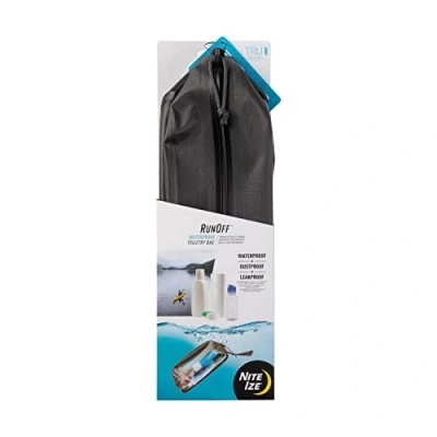 Abbildung von NIte Ize Unisex Erwachsene Runoff Waterproof Toiletry Bag, grau, one Size
