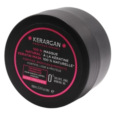 Abbildung von Kerargan Ultra Reparierende Keratin Haarmaske Für Beschädigtes und Gestresstes Haar Kräftigend, Feuchtigkeitsspendend Schützend Ohne Sulfate, GMO, Mineralöle 100ml