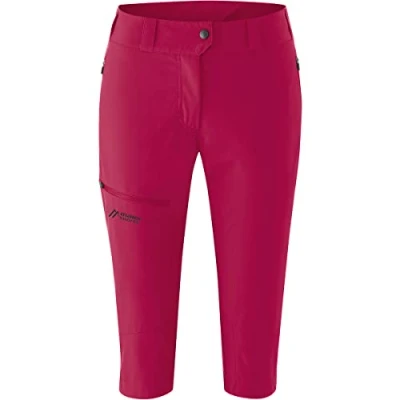 Abbildung von Maier Sports Damen Latit Capri Wanderhose, Persian Red, 36 EU