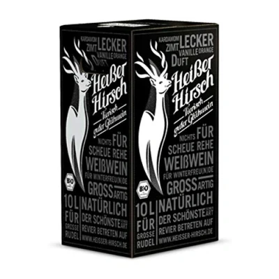 Abbildung von Heisser Hirsch Tierisch guter Glühwein weiß, 10l Bag in box