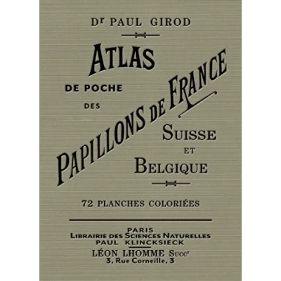 Abbildung von Atlas de poche des papillons France Suisse et Belgique les plus répandus