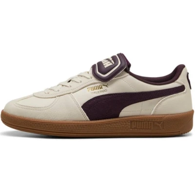 Abbildung von Puma Palermo Premium Sneaker low, Größe: 38.5, Alpine snow midnight plum Leder