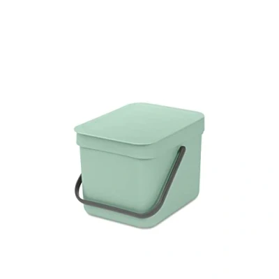 Abbildung von Jade Green Sort &amp; Go 6 Liter Abfalleimer von Brabantia