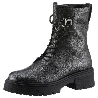 Abbildung von Gabor Plateaustiefelette, Damen, Größe: 39, Schwarz Schuhe