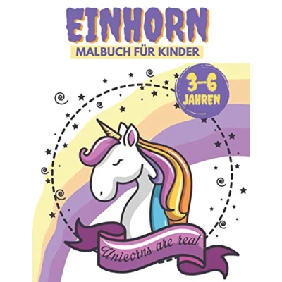 Abbildung von Einhorn malbuch für Kinder 3 6 Jahren: ab , Mädchen Jahre Ausmalbuch Geschenke