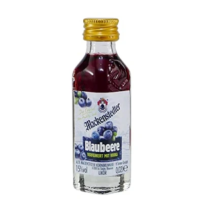 Abbildung von Mackenstedter Blaubeere Likör (25 x 0,02L)