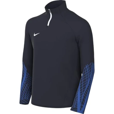 Abbildung von Nike Unisex Kinder Long Sleeve Top Y Nk Df Strk23 Dril Top, Obsidian/Obsidian/Royal Blue/White, DR2304 451, M