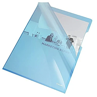 Abbildung von Esselte 55435 Crystal Dokumenthüllen L, 25 Stück, Transparent