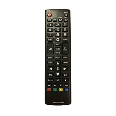 Abbildung von Aurabeam Ersatz TV Fernbedienung kompatibel mit LG AKB73715603 Fernseher