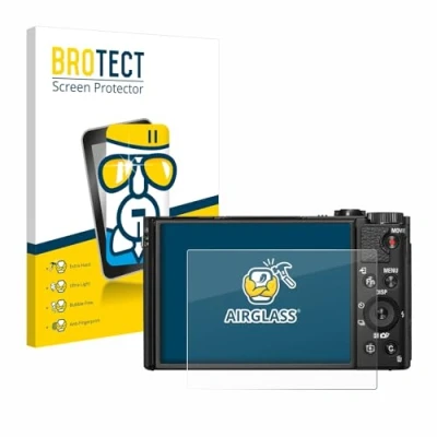 Abbildung von BROTECT Schutzglas für Sony Cyber Shot DSC HX99 Schutzfolie Panzer Folie Glas [Extrem Kratzfest 9H, Anti Fingerprint, Ultra Transparent]
