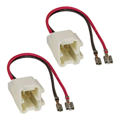 Abbildung von tomzz Audio Lautsprecheradapter (2er Set) auf DIN passt für Dacia Lodgy Logan Sand Auto Lautsprecher