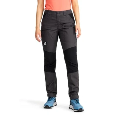 Abbildung von RevolutionRace Damen Nordwand Pro Pants, Hose zum Wandern und für viele Outdoor Aktivitäten, Anthracite, L