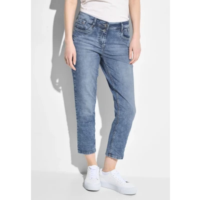 Abbildung von Cecil Jeans Slim Fit, Damen, Größe: 25x26, Light blue washed