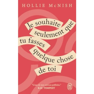 Abbildung von Je souhaite seulement que tu fasses quelque chose de toi