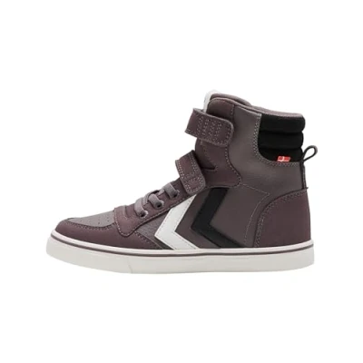 Abbildung von Hummel Slimmer Stadil Sneaker high für Kinder, Größe: 38, Sparrow Schuhe