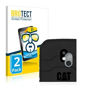 Abbildung von BROTECT (2 Stück Schutzfolie für Caterpillar Cat S42 (NUR Kameraschutz) Displayschutz Folie Ultra Klar