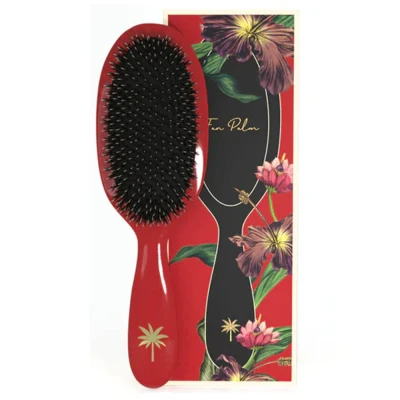 Abbildung von Fan Palm Medium Red Poppy Brush