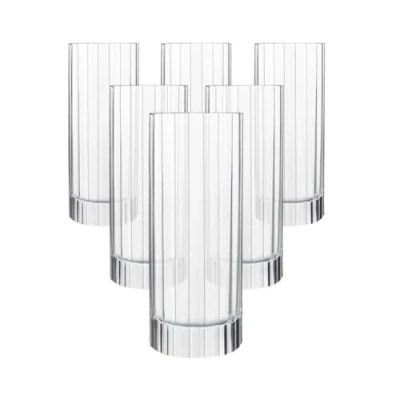 Abbildung von Luigi Bormioli Bach Wasserglas 360ml x6 Elegantes und robustes Designglas für eine stilvolle Tischpräsentation, spülmaschinenfest
