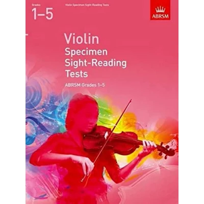 Abbildung von Violin Specimen Sight Reading Tests, ABRSM Grades 1 5: from 2012 (ABRSM reading)