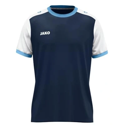 Abbildung von JAKO Unisex Kinder Trikot Dynamic, Kurzarm, Marine/weiß/SkyBlue, 152